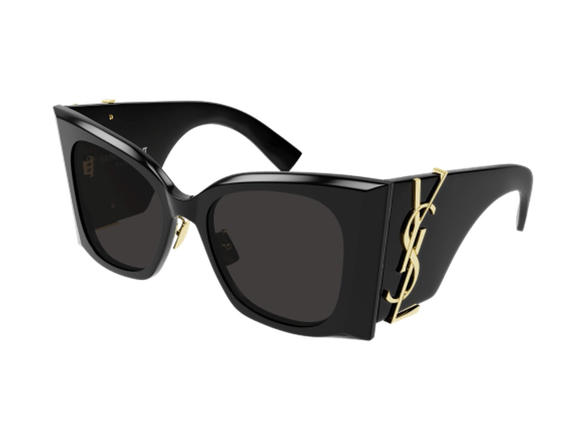 Saint Laurent SL M119/F BLAZE-001 sunglasses - Black / Black