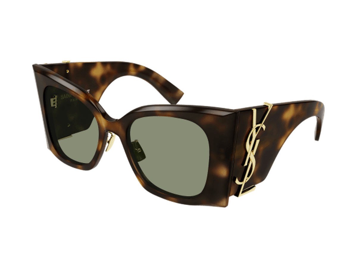 Saint Laurent SL M119/F BLAZE-002 sunglasses - Havana / Green
