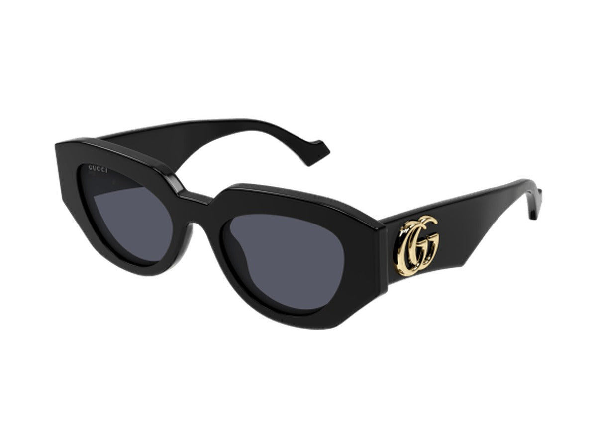 Gucci GG1421S-001 sunglasses - Black / Grey