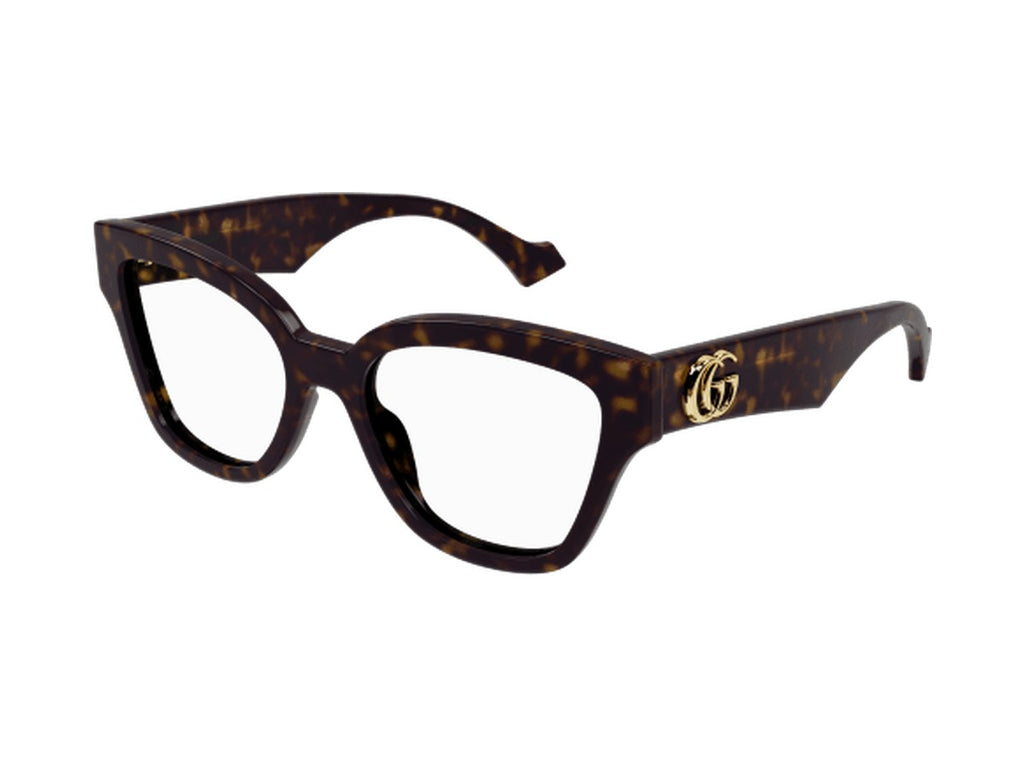 Gucci GG1424O-002 glasses - Havana