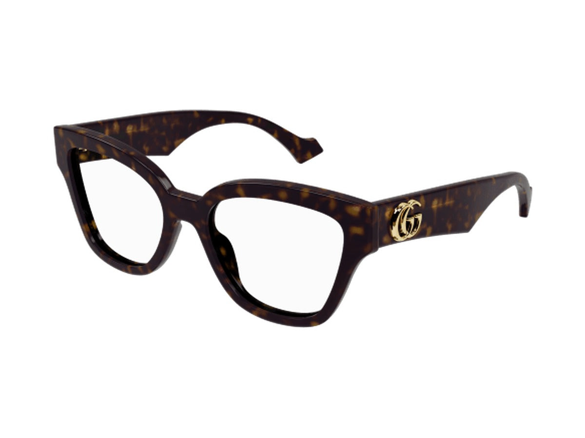 Gucci GG1424O-002 glasses - Havana