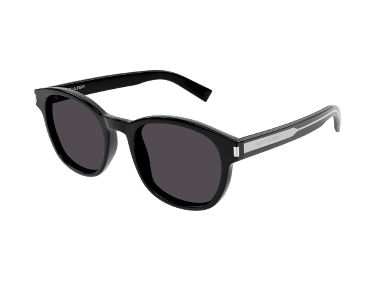 Saint Laurent SL 620-001 sunglasses - Black & Crystal / Black