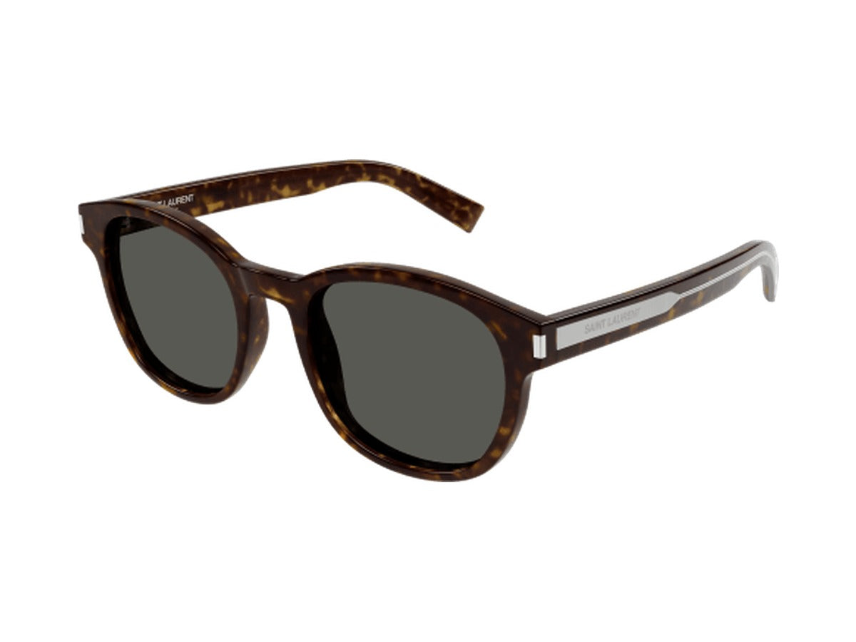 Saint Laurent SL 620-002 sunglasses - Havana & Crystal / Grey