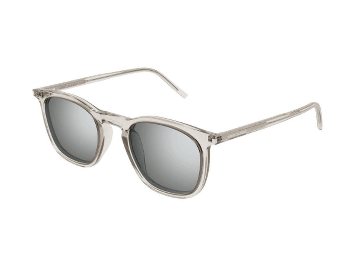 Saint Laurent SL 623-004 sunglasses - Beige / Silver
