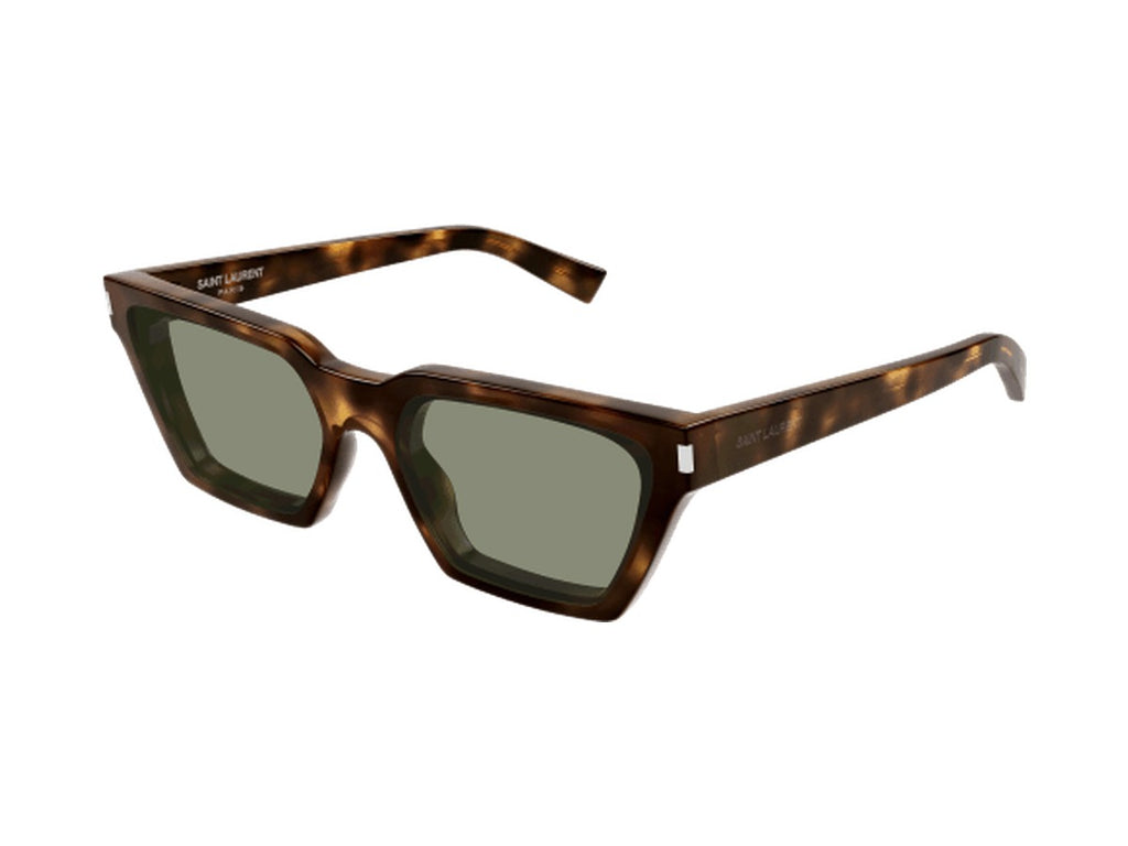 Saint Laurent SL 633 CALISTA-003 sunglasses - Havana / Green