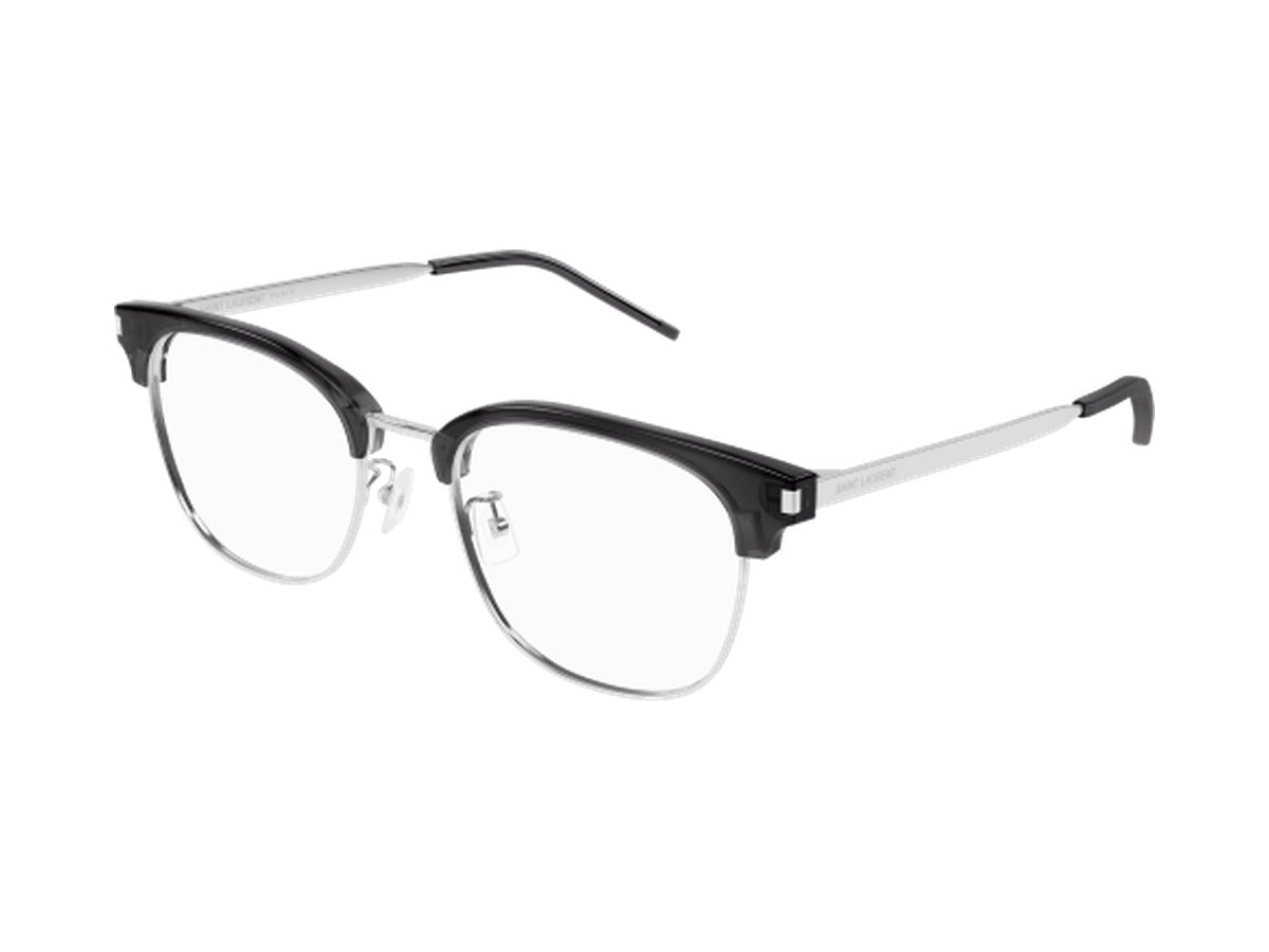 Saint Laurent SL 649/F-004 glasses - Grey & Silver 2