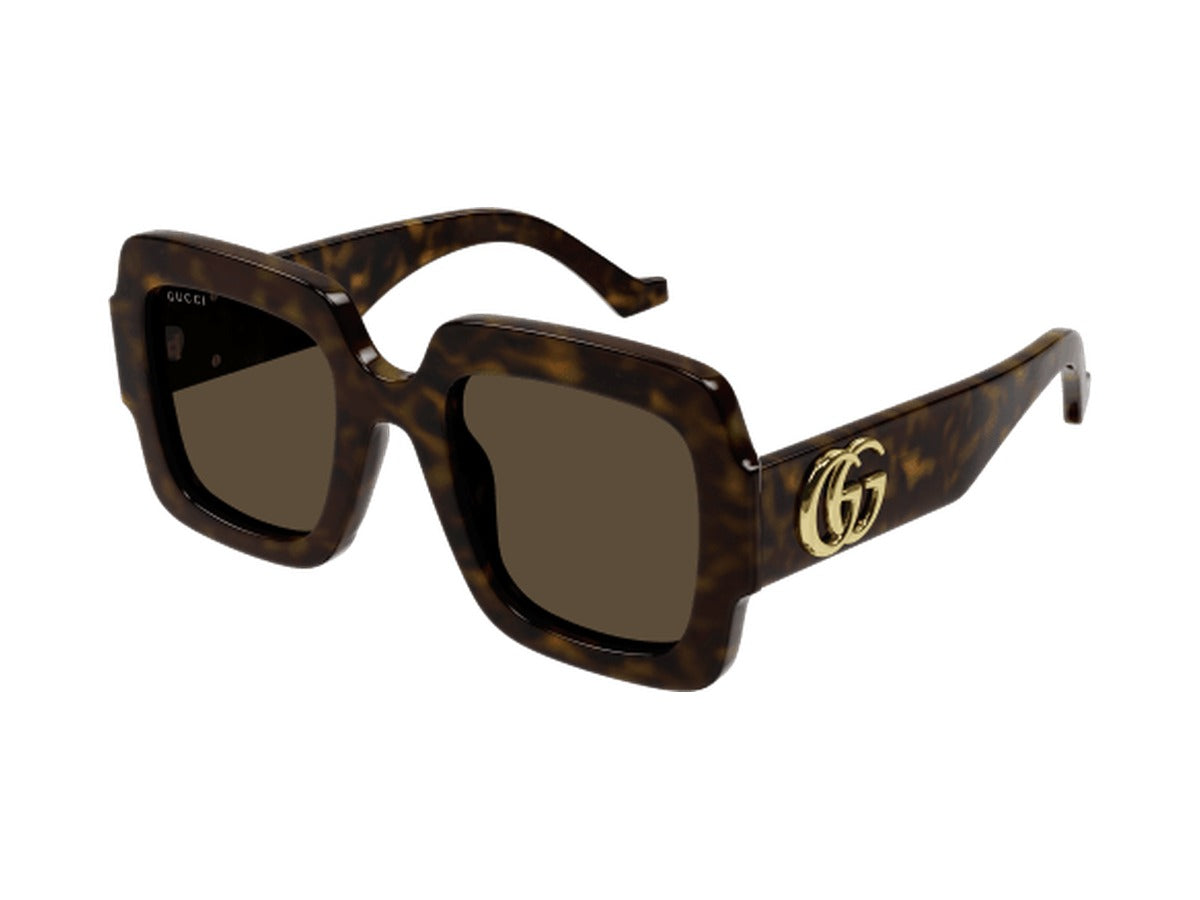 Gucci GG1547S-002 sunglasses - Havana / Brown