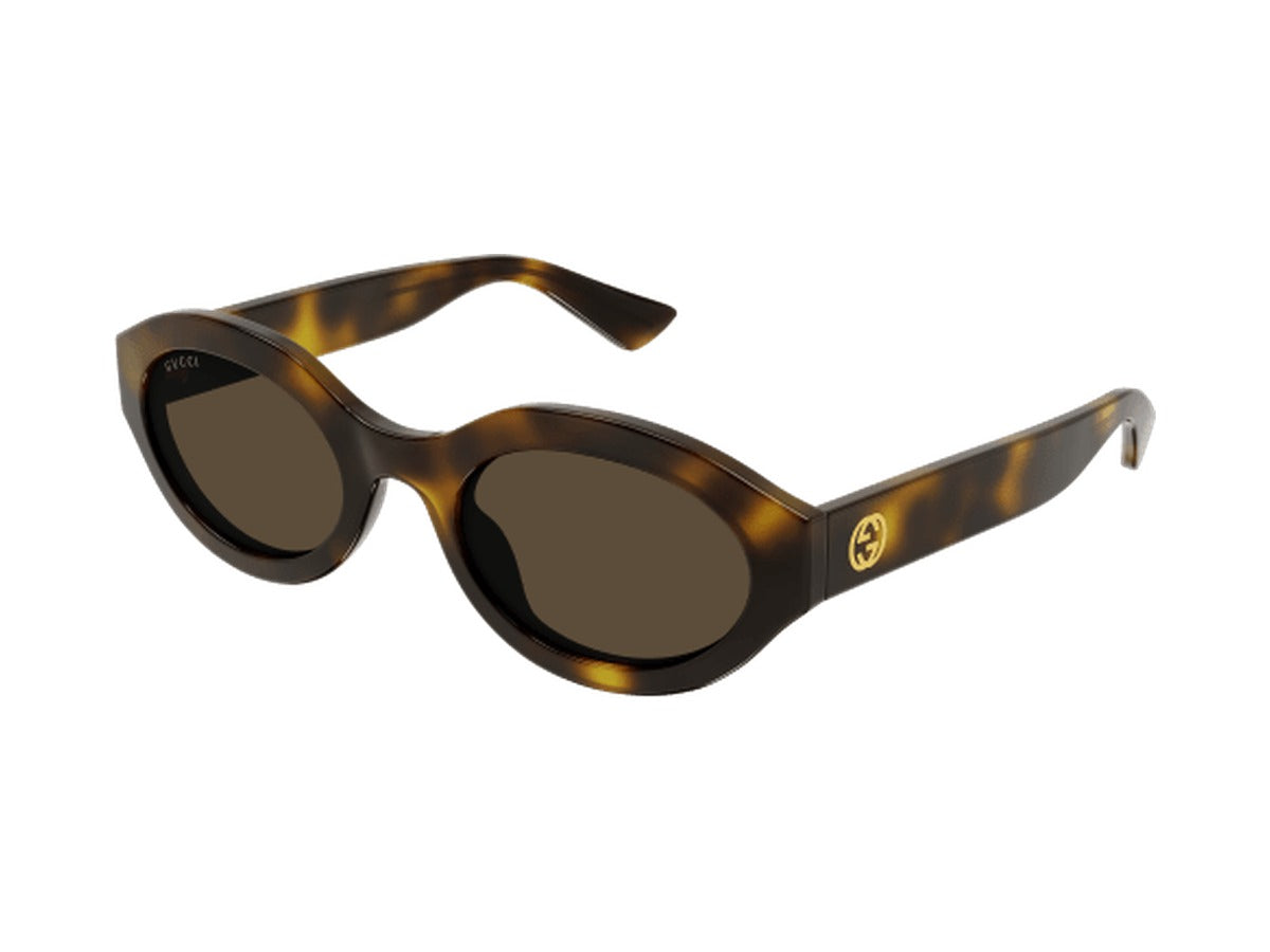 Gucci GG1579S-002 sunglasses - Havana / Brown