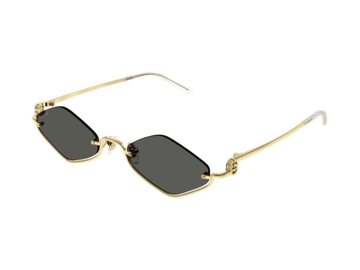 Gucci GG1604S-001 sunglasses - Gold / Grey