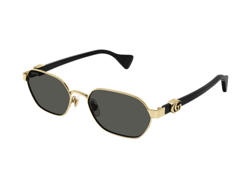 Gucci GG1593S-001 sunglasses - Gold & Black / Grey