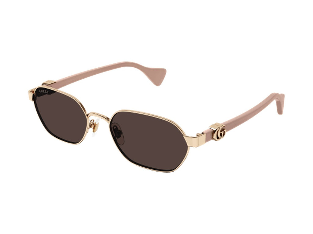 Gucci GG1593S-003 sunglasses - Gold & Pink / Violet