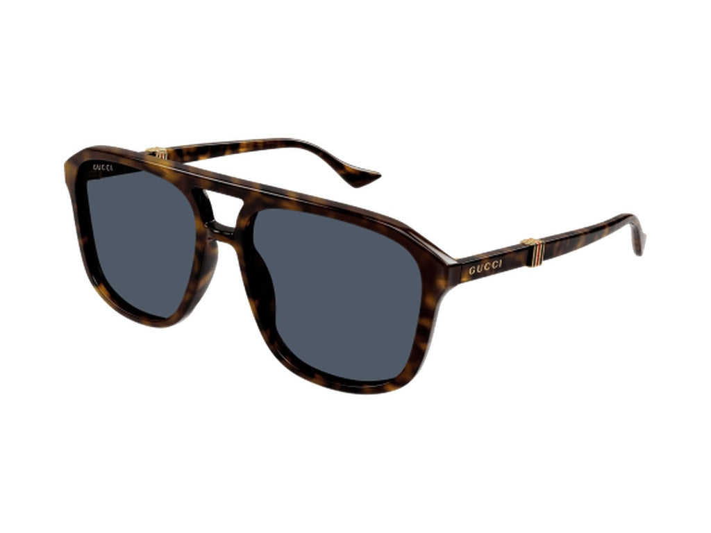 Gucci GG1494S-002 sunglasses - Havana / Blue