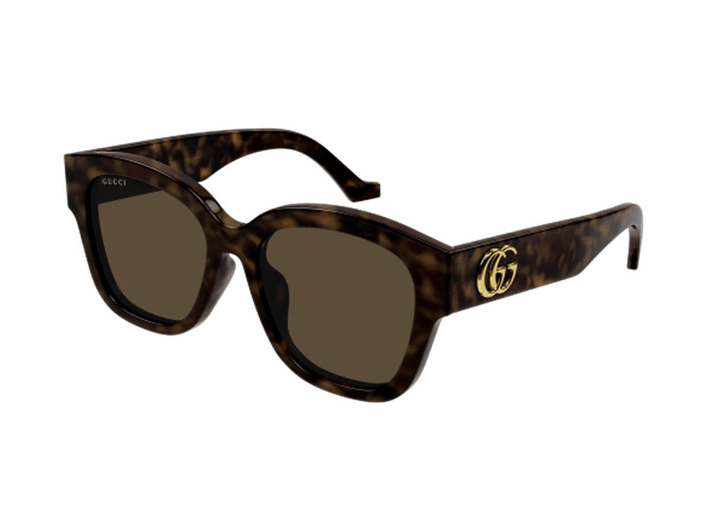 Gucci GG1550SK-002 sunglasses - Havana / Brown