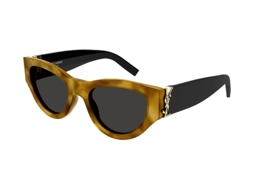 Saint Laurent SL M94-007 sunglasses - Havana & Black / Black