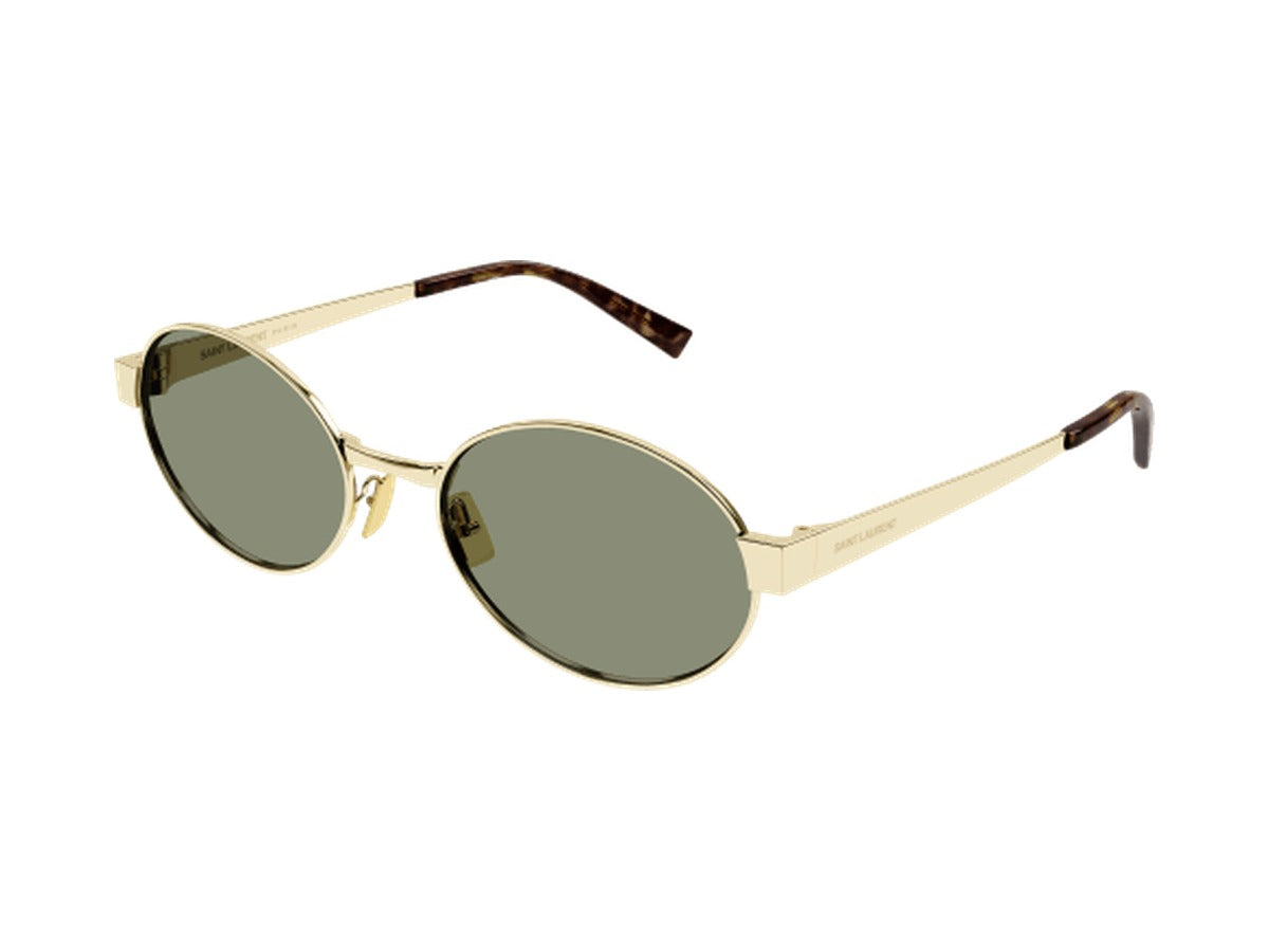 Saint Laurent SL 692-003 sunglasses - Gold / Green