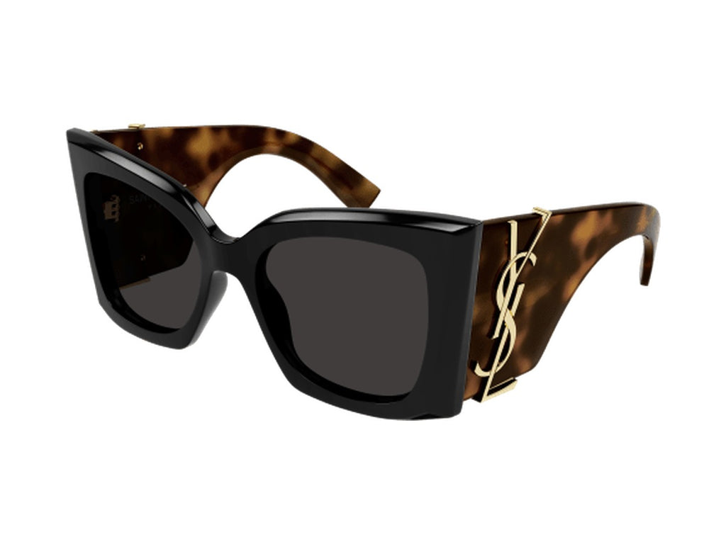 Saint Laurent SL M119 BLAZE-003 sunglasses - Black & Havana / Black