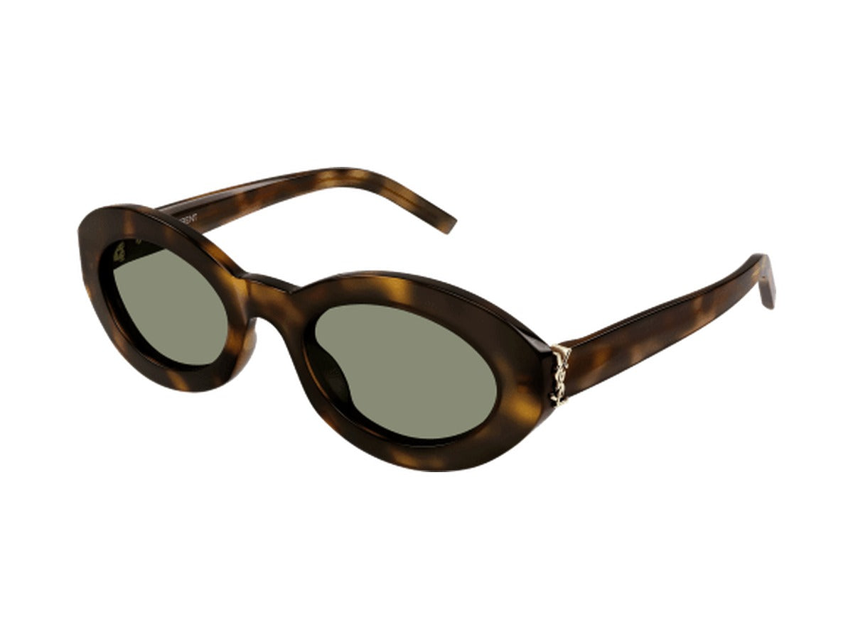 Saint Laurent SL M136-002 sunglasses - Havana / Green
