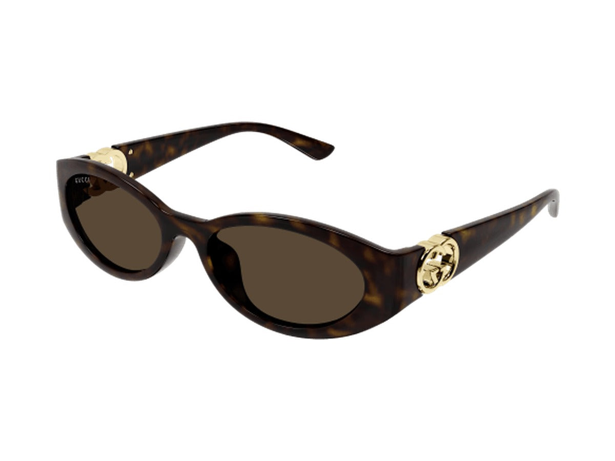 Gucci GG1662SA-002 sunglasses - Havana / Brown