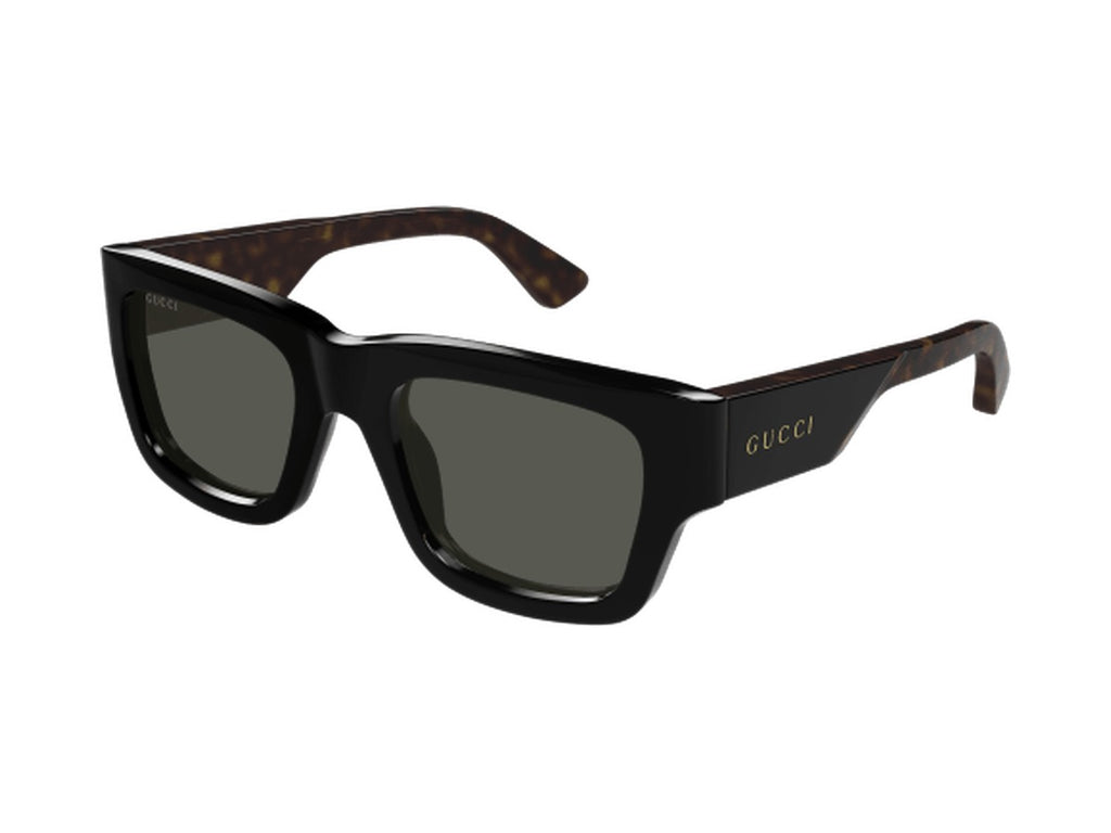 Gucci GG1668S-001 sunglasses - Black & Havana / Grey