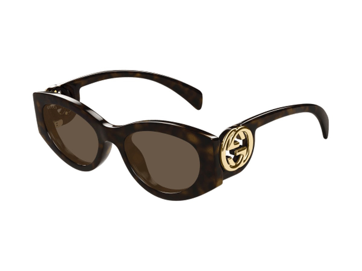 Gucci GG1691S-002 sunglasses - Havana / Brown