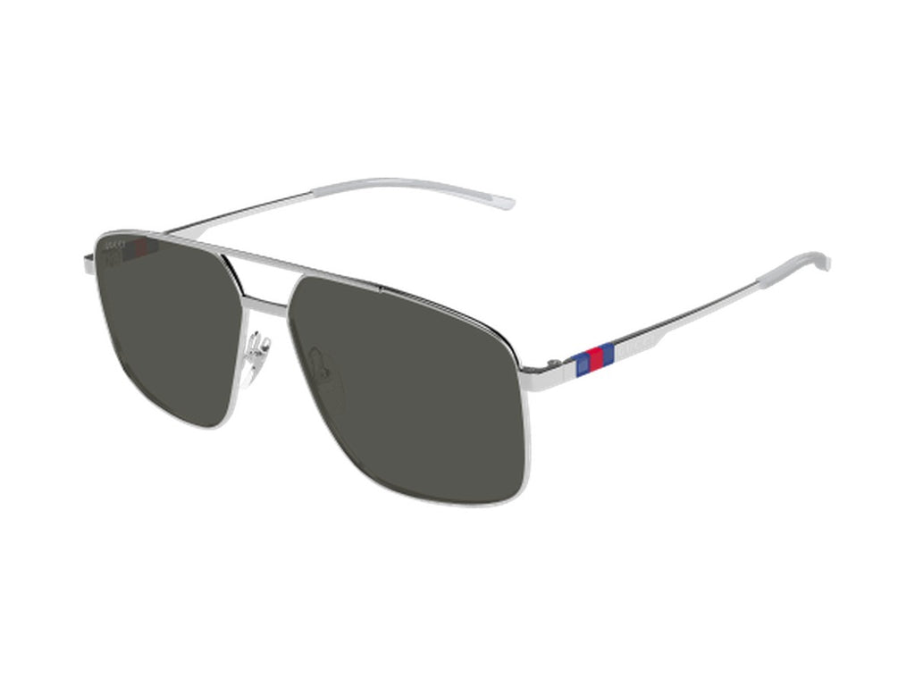 Gucci GG1676S-001 sunglasses - Silver / Grey