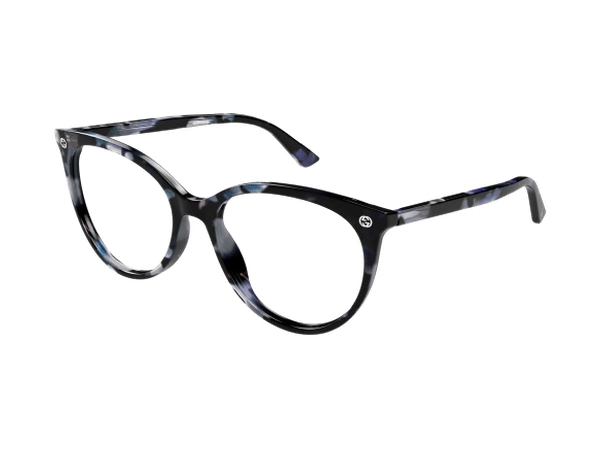 Gucci GG0093O-008 glasses - Havana 2