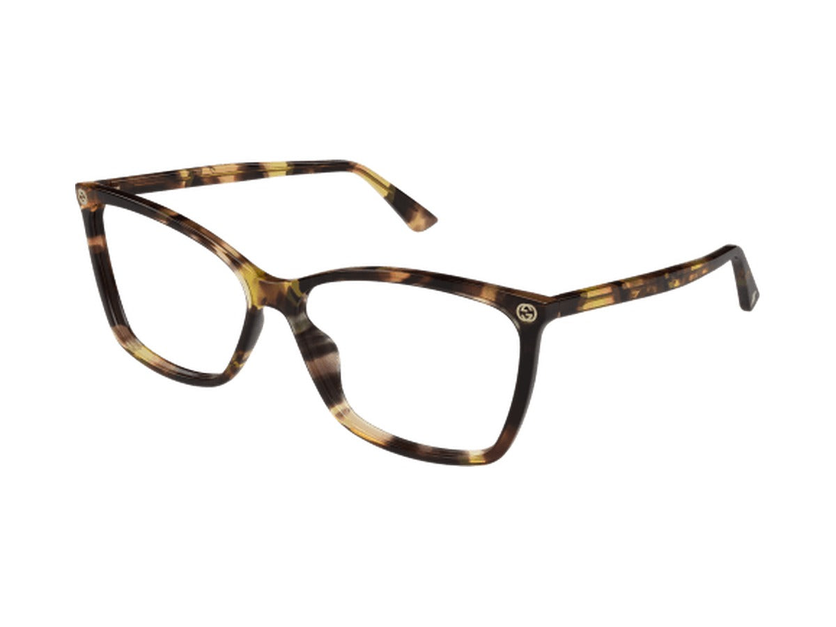 Gucci GG0025O-014 glasses - Havana 3