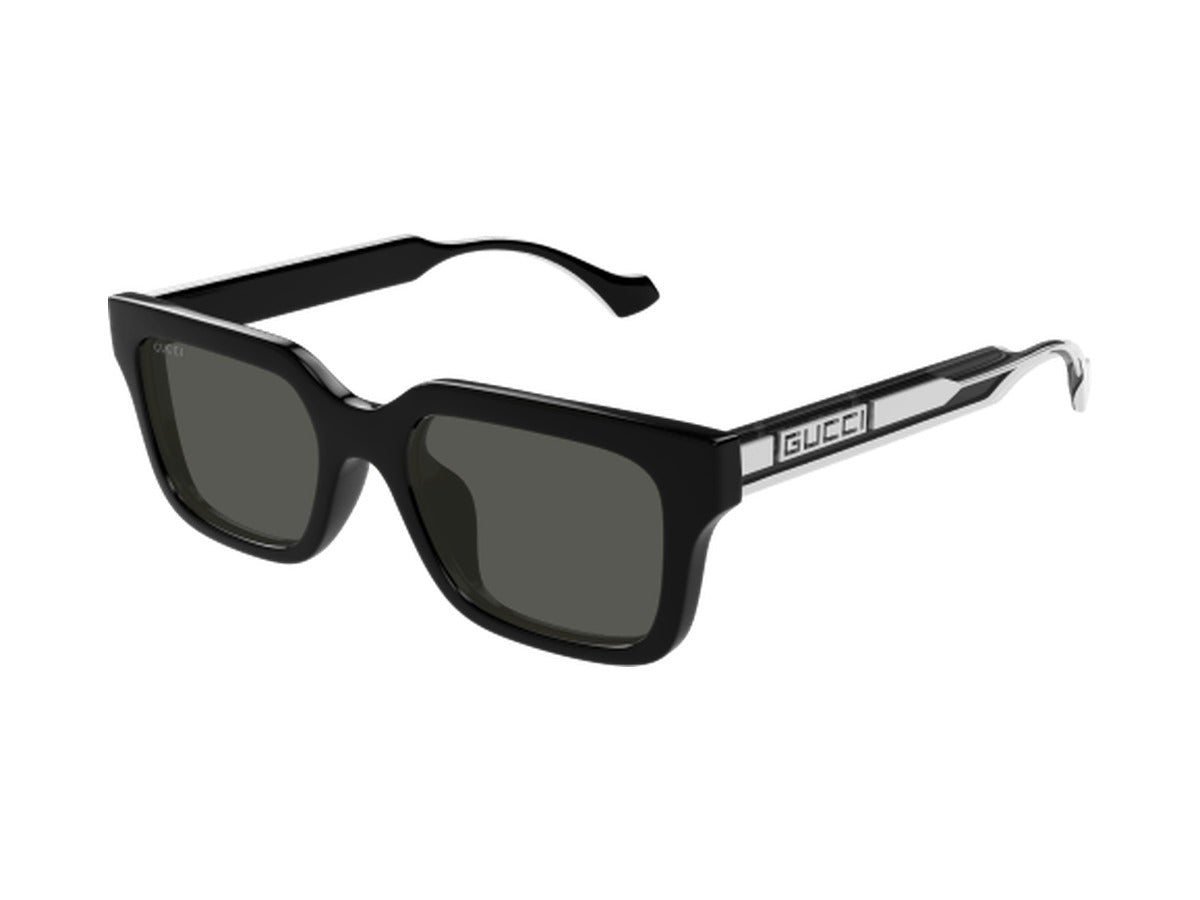 Gucci GG1732SK-001 sunglasses - Black & Crystal / Grey