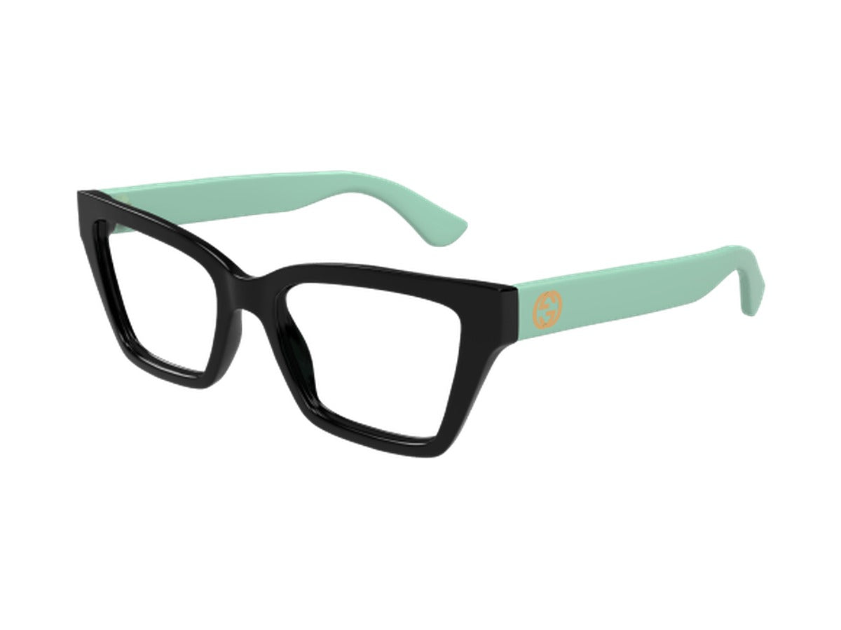 Gucci GG1715O-004 glasses - Black & Green