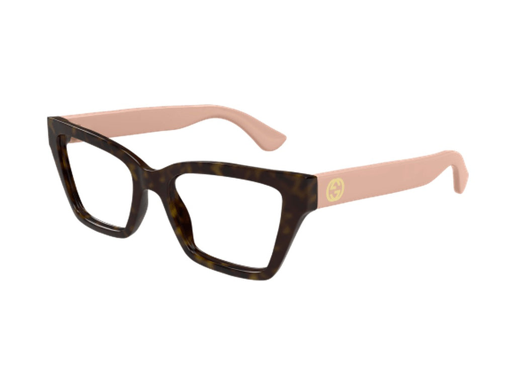 Gucci GG1715O-005 glasses - Havana & Pink