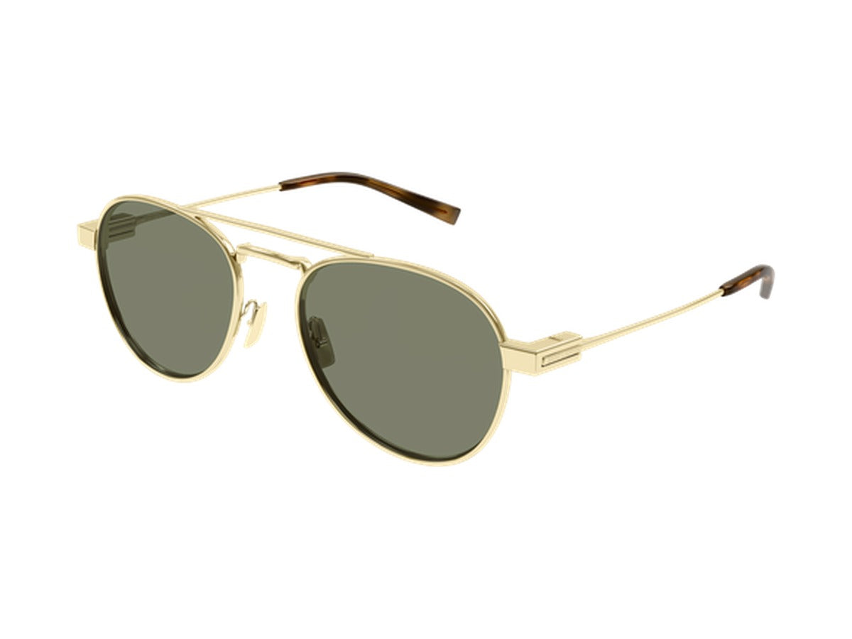 Saint Laurent SL 708-003 sunglasses - Gold / Green