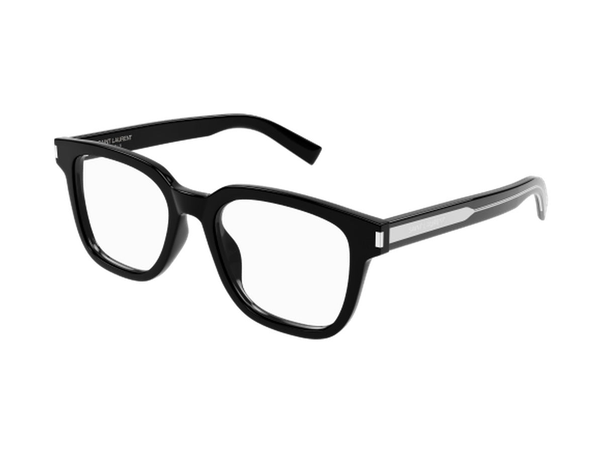 Saint Laurent SL 711 OPT-001 glasses - Black & Crystal