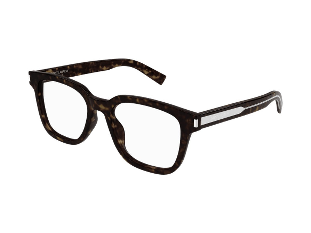 Saint Laurent SL 711 OPT-002 glasses - Havana & Crystal