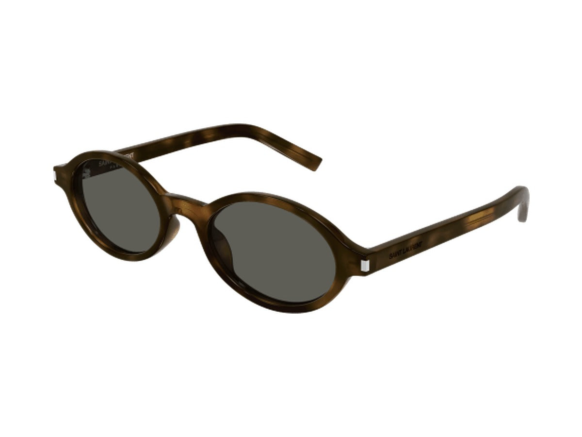 Saint Laurent SL 751 JEANNE-003 sunglasses - Havana / Grey 2