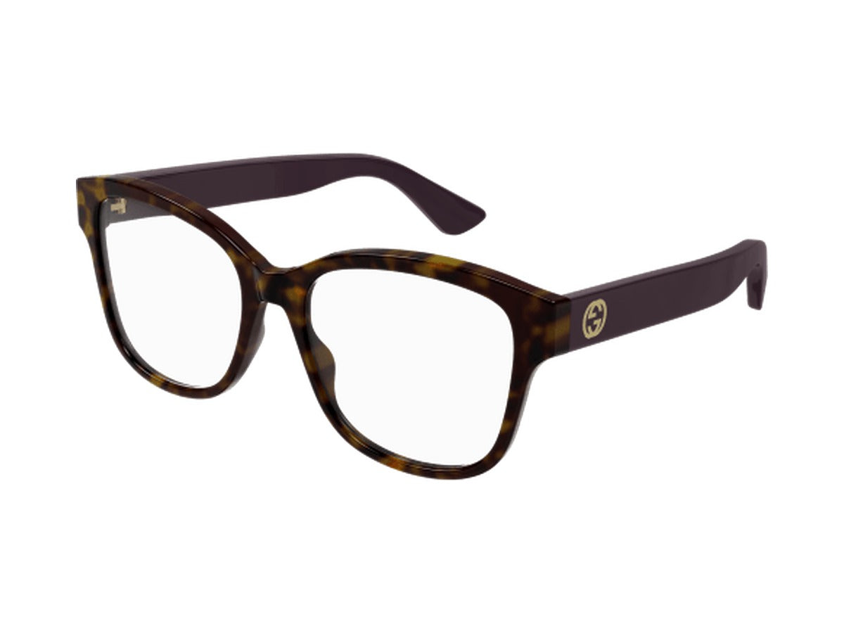 Gucci GG1340O-008 glasses - Havana & Violet