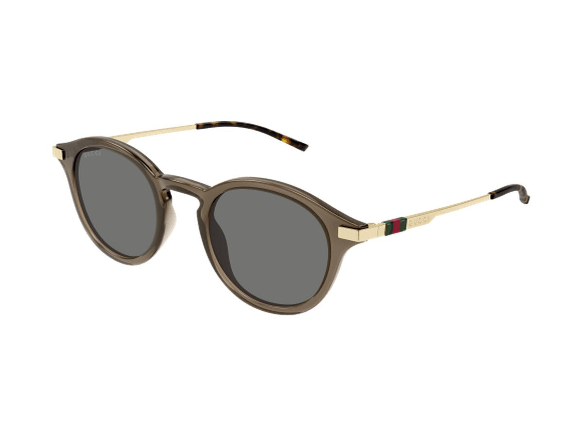 Gucci GG1890SA-004 sunglasses - Brown & Gold / Grey