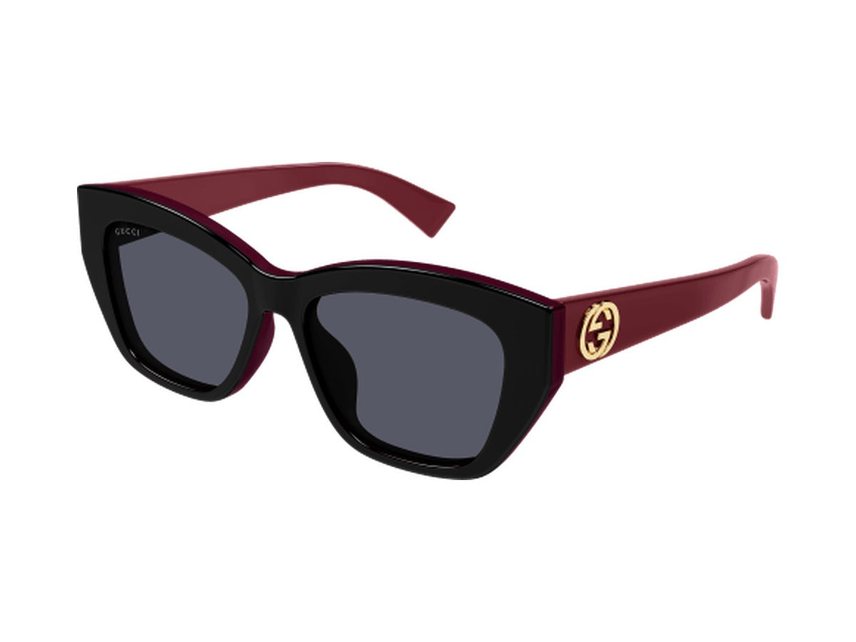 Gucci GG1844SA-004 sunglasses - Black & Red / Grey