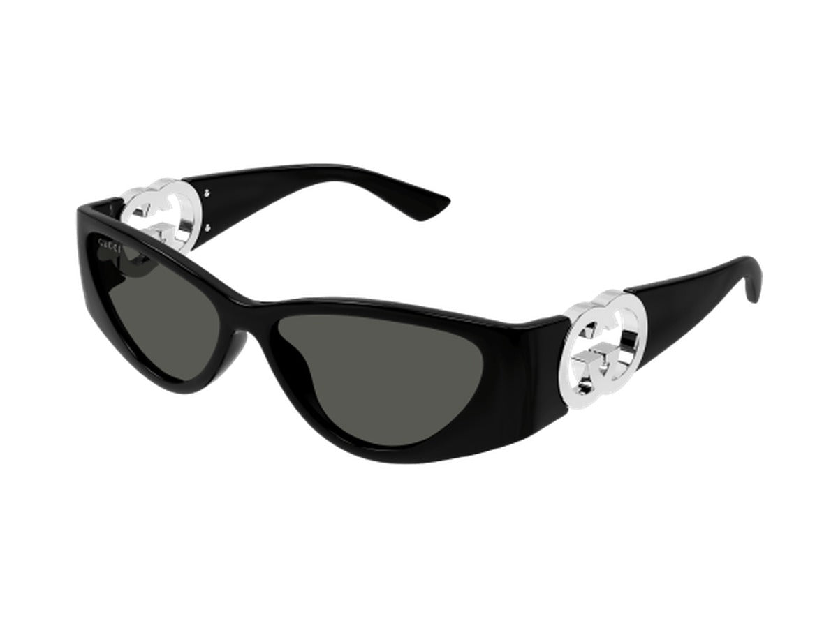 Gucci GG1824S-001 sunglasses - Black / Grey