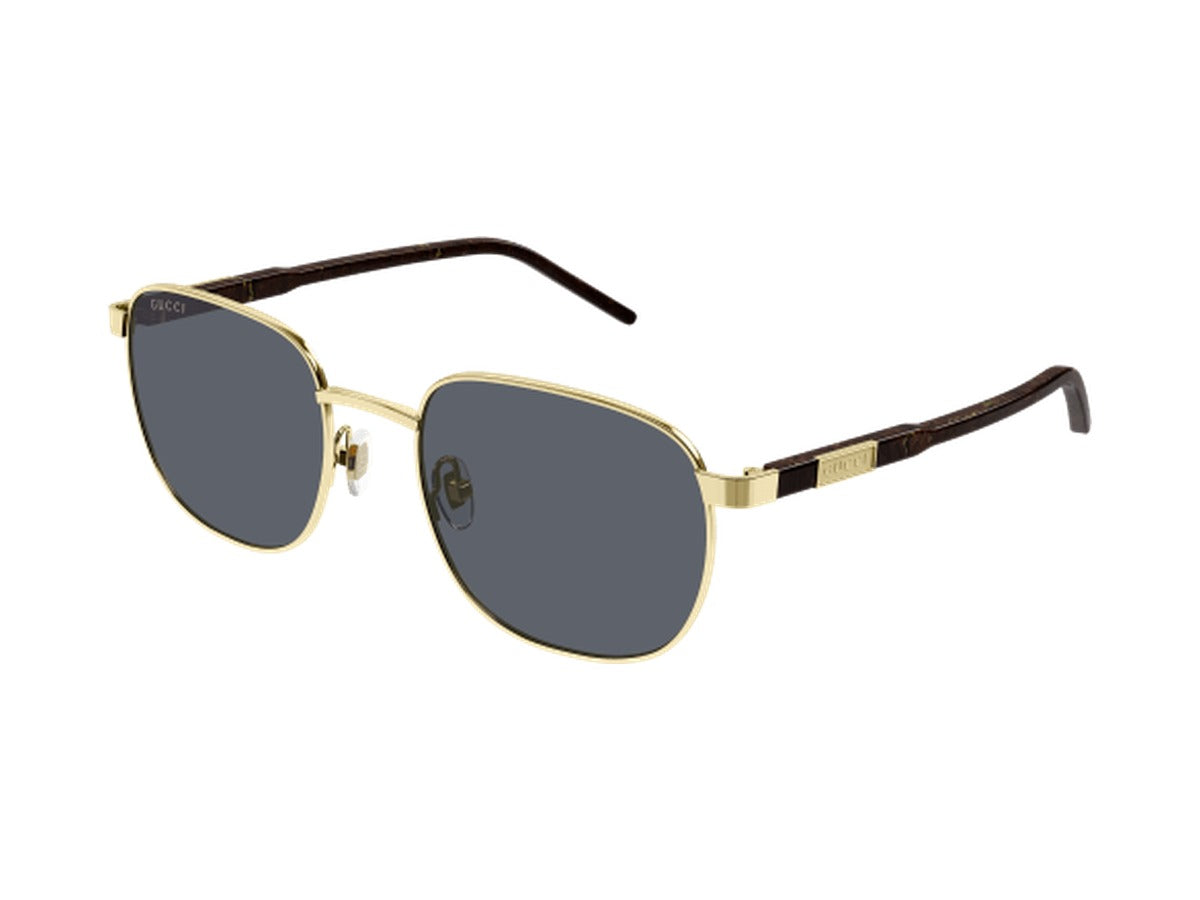 Gucci GG1799S-003 sunglasses - Gold & Brown / Grey