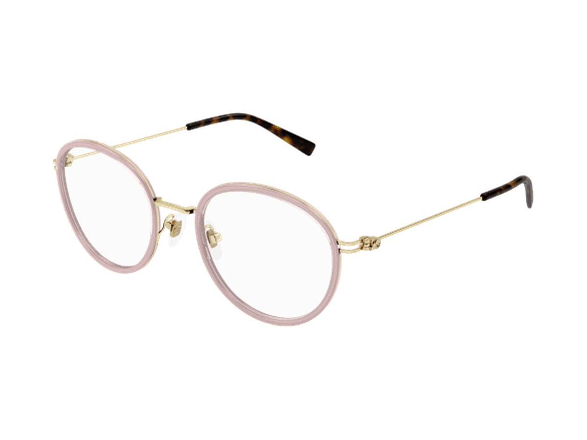 Gucci GG1851OA-008 glasses - Pink & Gold