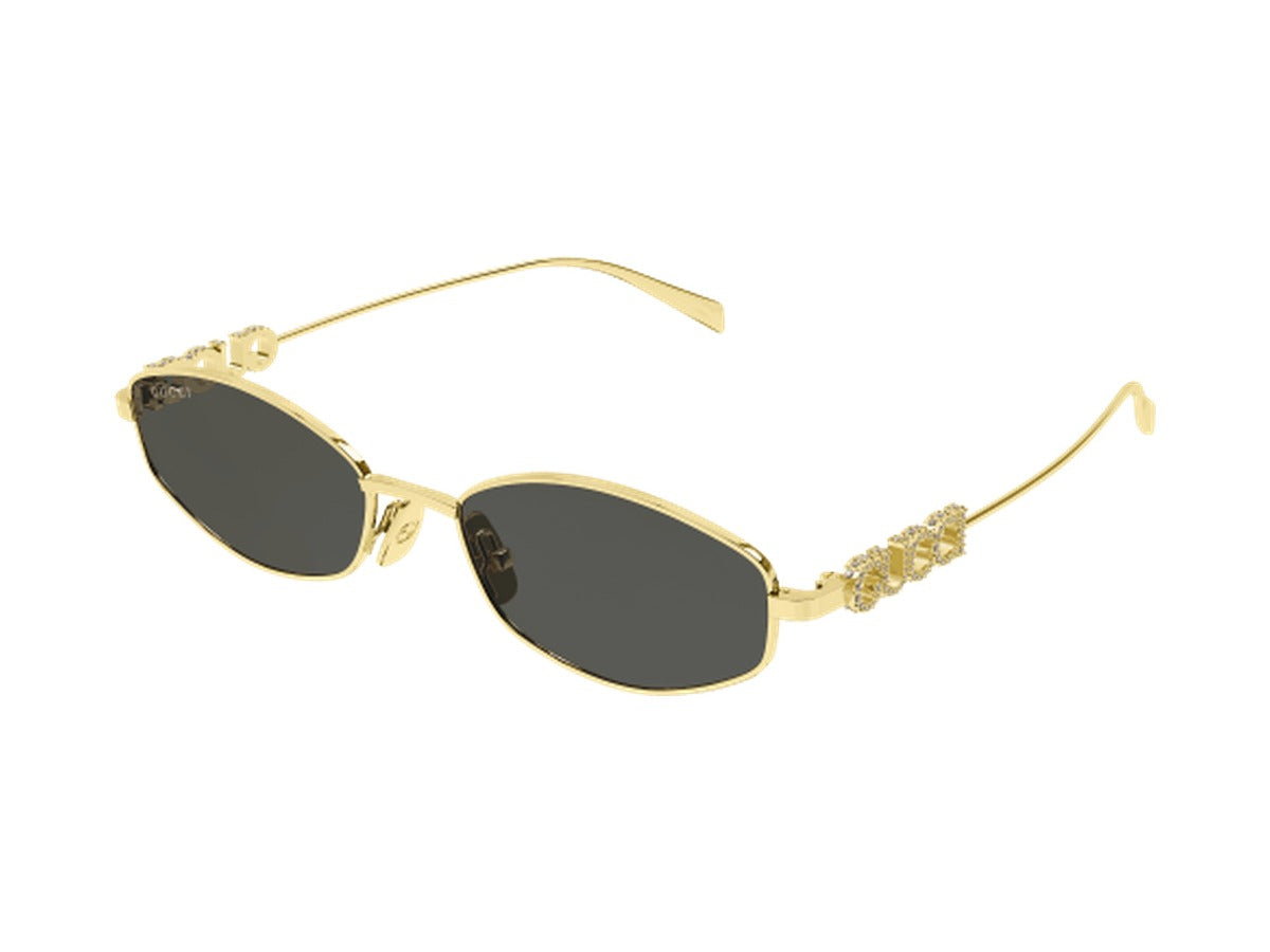 Gucci GG1802S-001 sunglasses - Gold / Grey