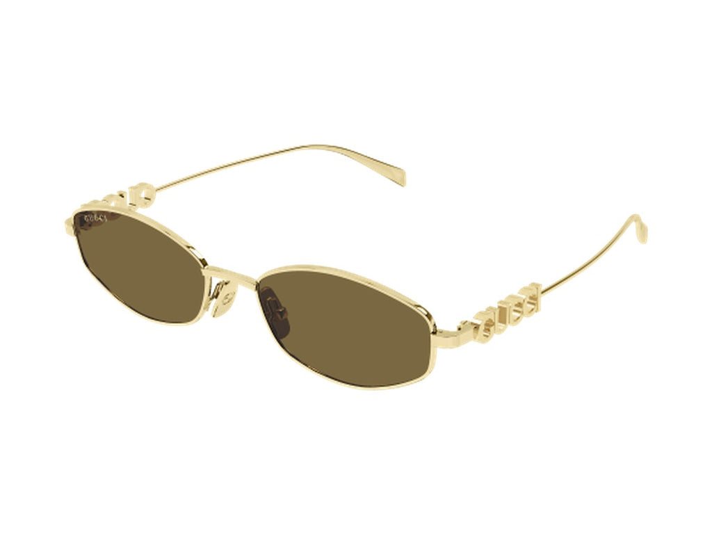 Gucci GG1802S-005 sunglasses - Gold / Brown