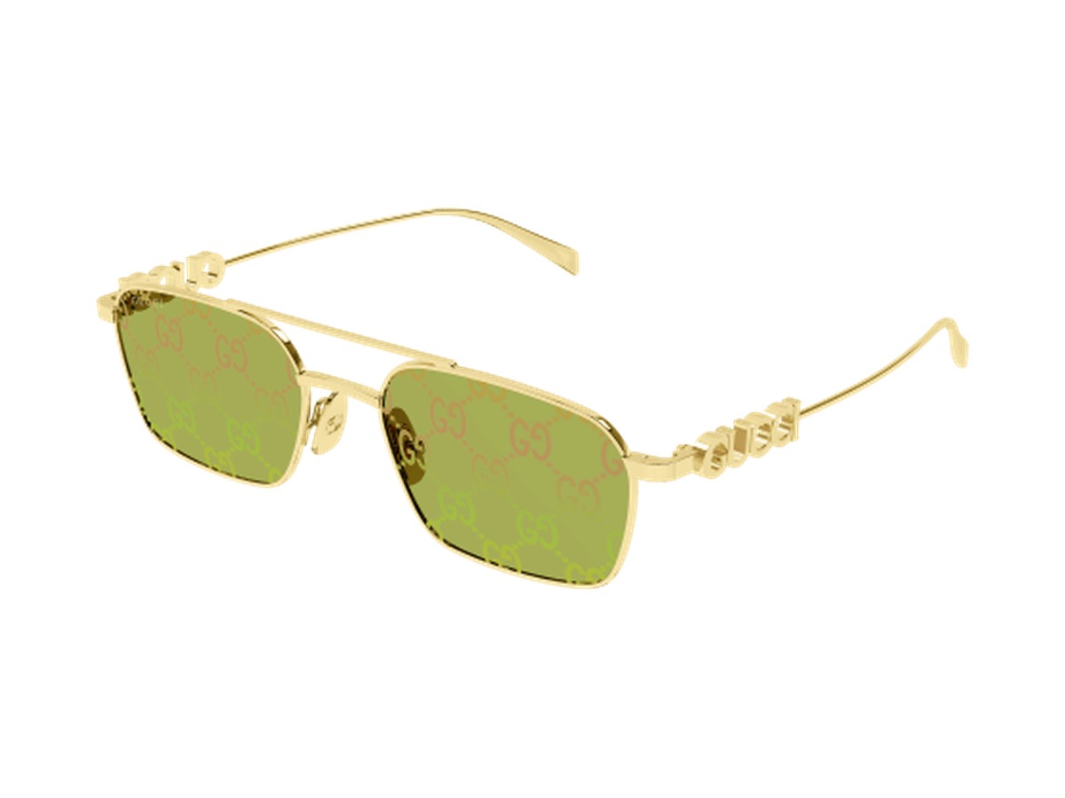 Gucci GG1804S-002 sunglasses - Gold / Green