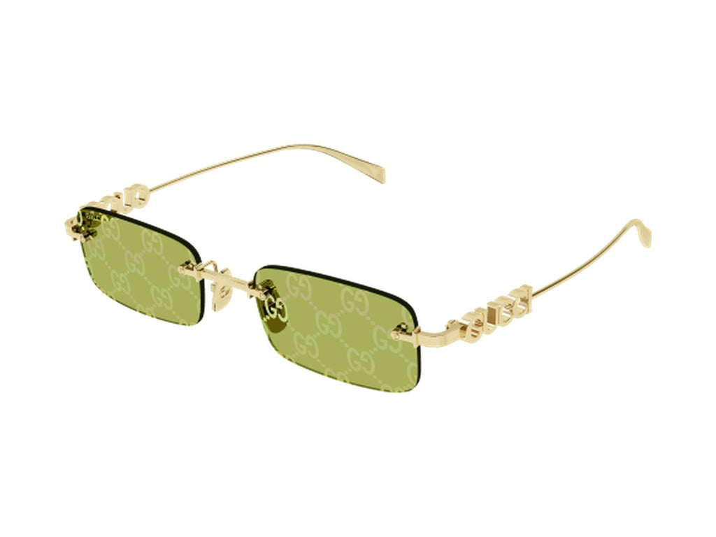 Gucci GG1808S-002 sunglasses - Gold / Green