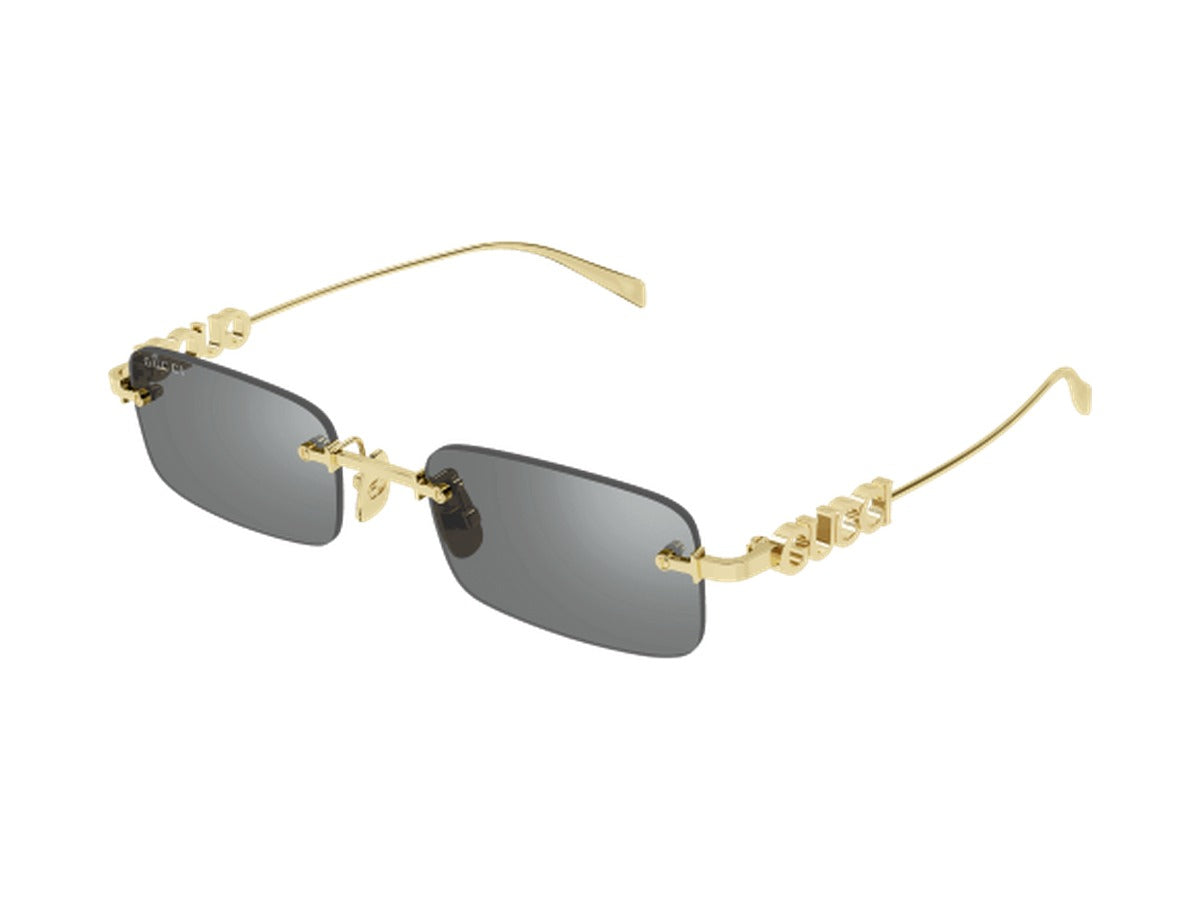 Gucci GG1808S-003 sunglasses - Gold / Grey