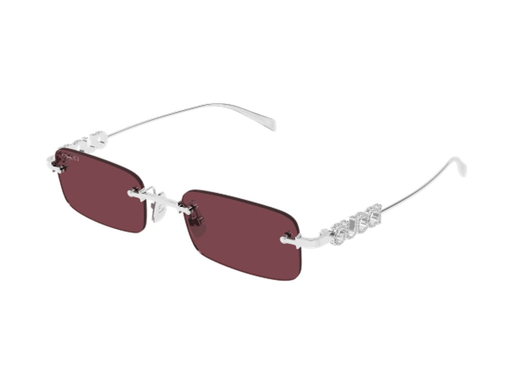 Gucci GG1808S-004 sunglasses - Silver / Red