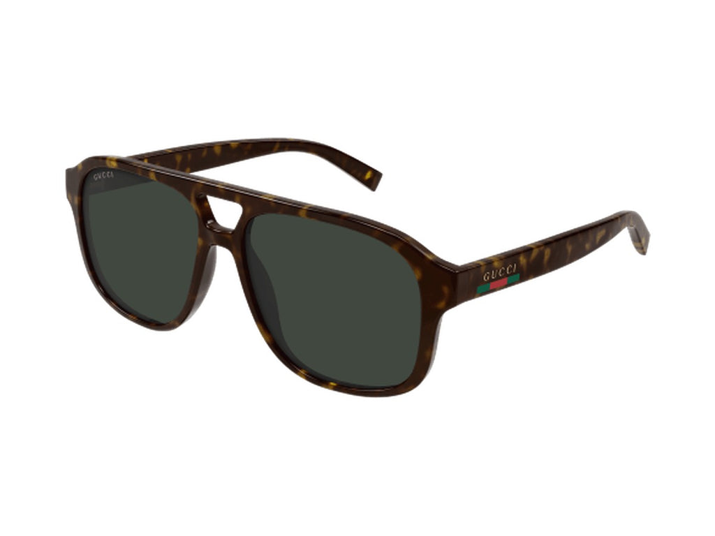 Gucci GG1856S-002 sunglasses - Havana / Green
