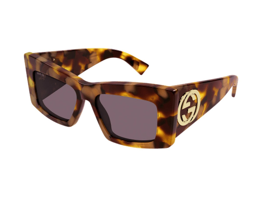 Gucci GG1842S-003 sunglasses - Havana / Violet