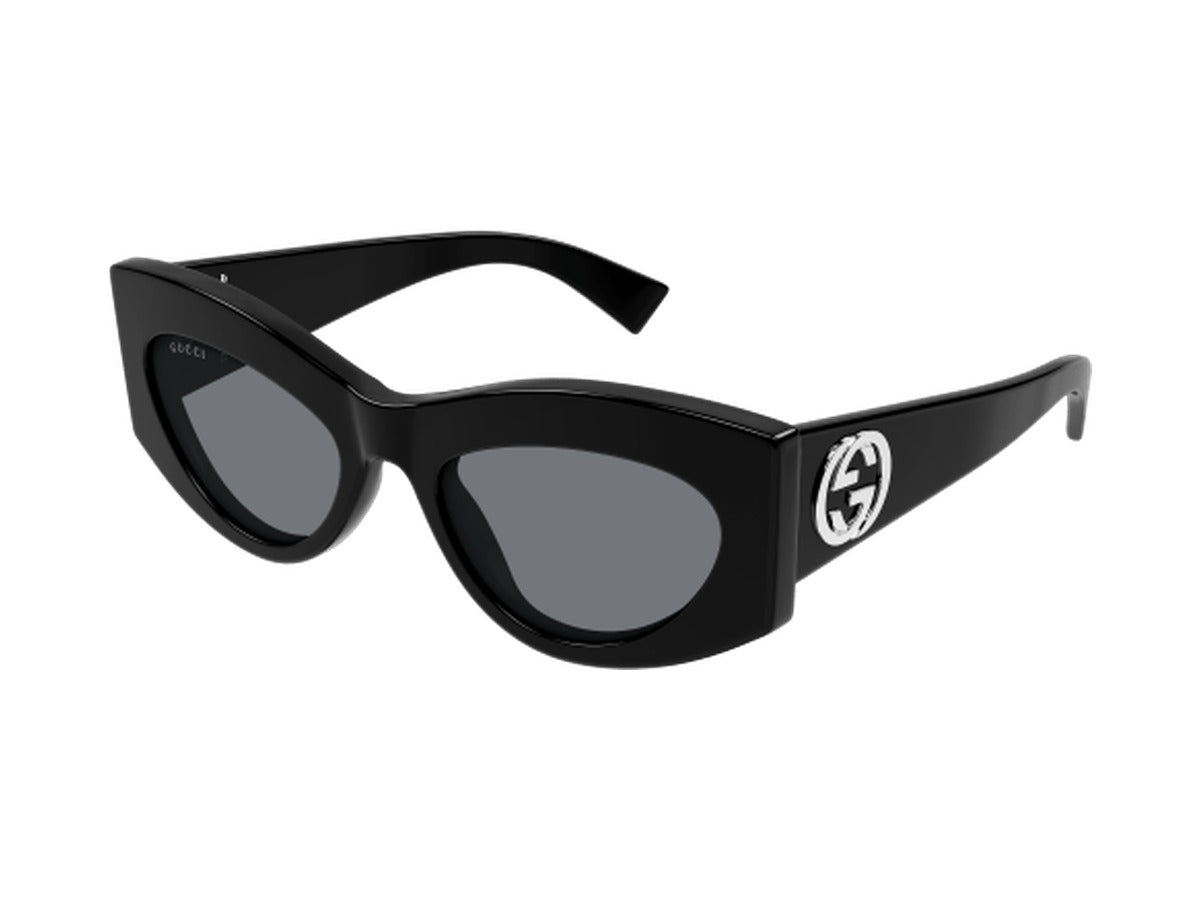 Gucci GG1843S-001 sunglasses - Black / Smoke