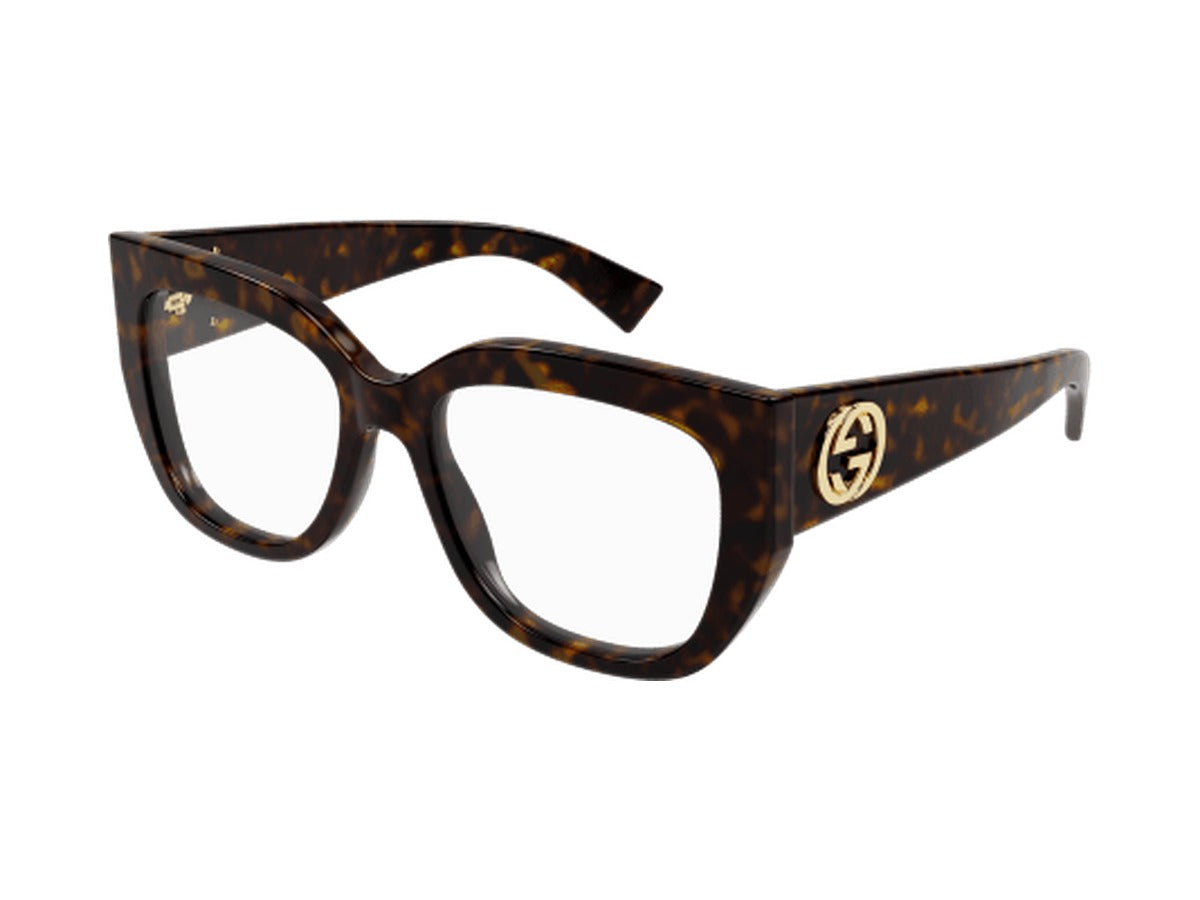 Gucci GG1846O-002 glasses - Havana